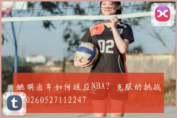 姚明当年如何适应NBA？克服的挑战_20260527112247